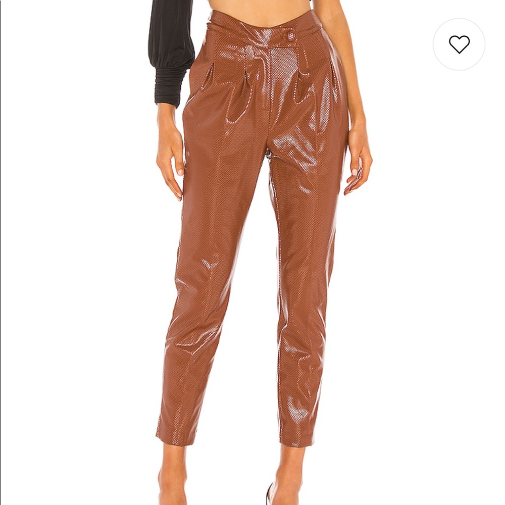 Filomena Pant in Cognac/ Revolve